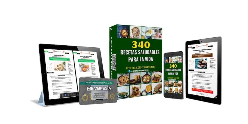 340-Recetas-Saludables-Para-La Vida-Pdf-Gratis