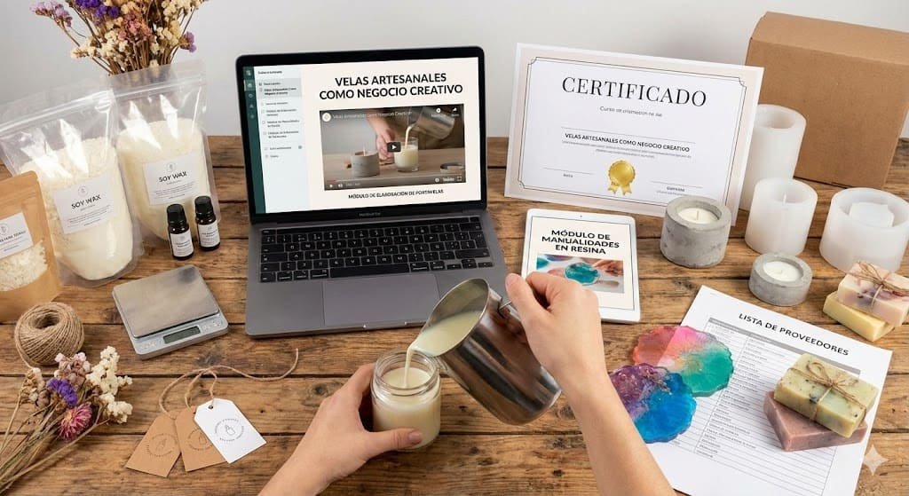 Curso Velas Artesanales