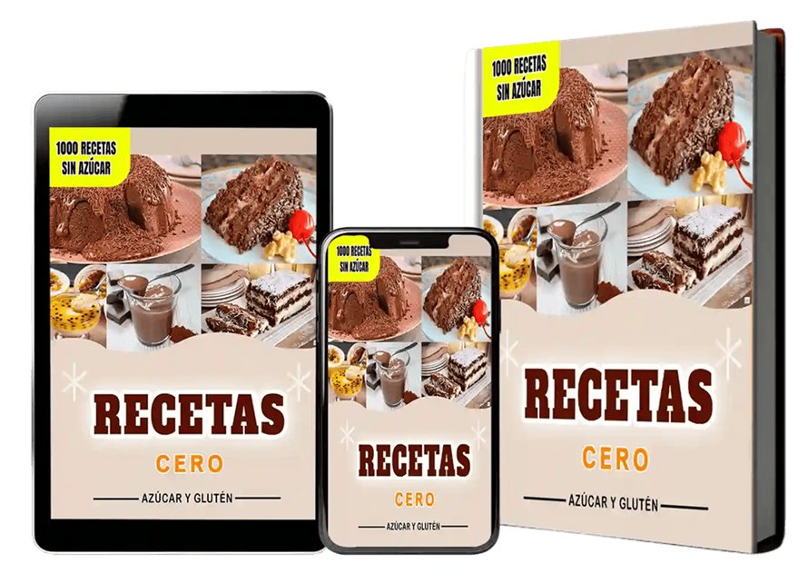 Ebook 1000 Recetas Cero Azúcar y Gluten PDF Gratis