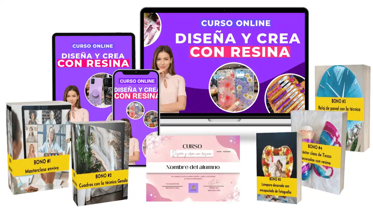 ¿Vale la Pena "Diseña y Crea con Resina" con Yuli? | Análisis, opiniones y 50% DTO
