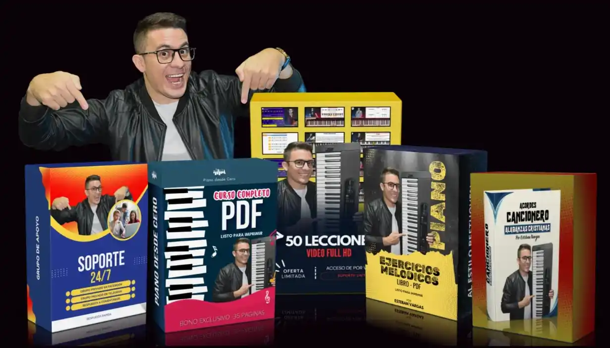 Curso piano desde cero Esteban Vargas